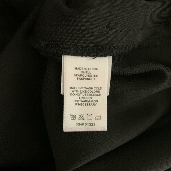 1 State Dress Black Ruffled Of Shoulders Sz 8 NEW - Picture 5 of 6